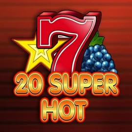 Official Slots logo: 20 Super Hot by Amusnet Interactive at SpaceHills Casino