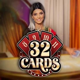 32 Cards slot visual from Ezugi available on spacehillscasino.eu