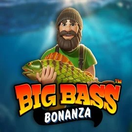Big Bass Bonanza slot visual from Pragmatic Play available on spacehillscasino.eu
