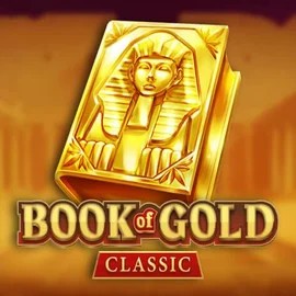 Book of Gold Classic slot icon by Playson, available at SpaceHills Casino