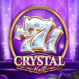 Slots logo of Crystal Hall from Play'n GO at SpaceHills Casino
