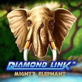 Diamond Link Mighty Elephant logo – Slots by Novomatic at SpaceHills Casino