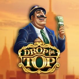 Drop For Top slot logo by Rarestone Gaming at SpaceHills Casino