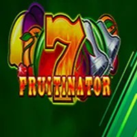 Official Slots logo: Fruitinator Jackpot King by Blueprint Gaming at SpaceHills Casino