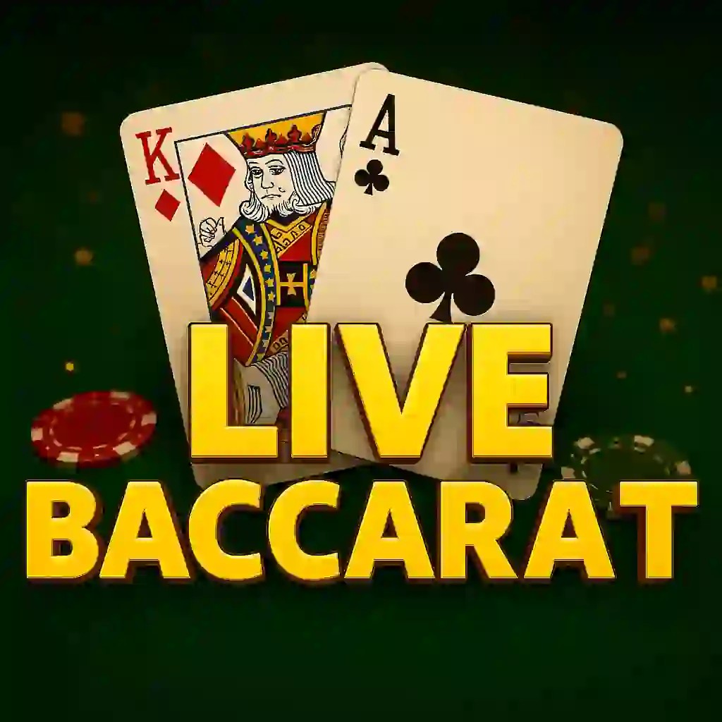 Enjoy Live Baccarat by Evolution – logo hosted on spacehillscasino.eu