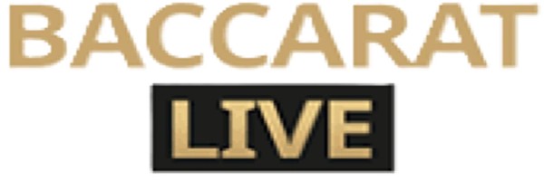 Live Baccarat logo by Evolution SpaceHills Casino