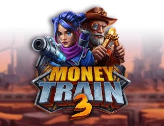 Money Train 3 by Relax Gaming, showcased at spacehillscasino.eu – game logo