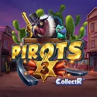 Pirots 3 logo – Slots by ELK Studios at SpaceHills Casino