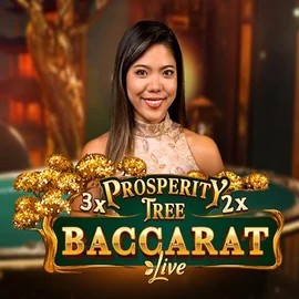 Prosperity Tree Baccarat game by Evolution – logo hosted on SpaceHills Casino
